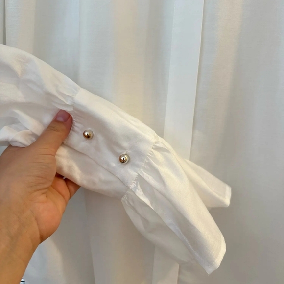 Blouse 2024 Elegant Lapel Long Sleeve Shirt Casual Classic Solid Top - Picture 5 of 6